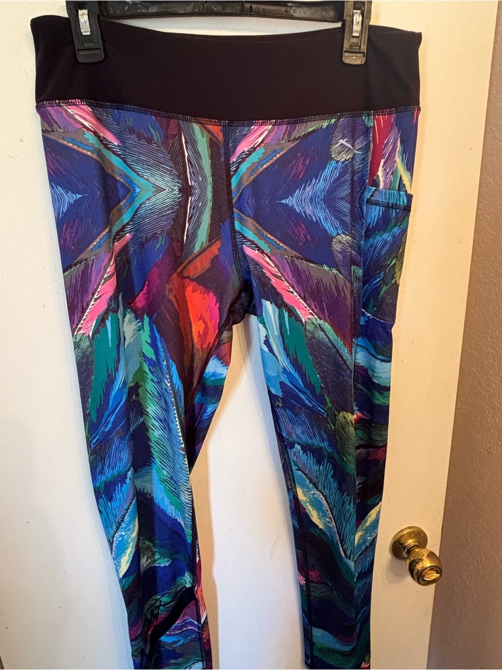 X By Gottex Athletic Fit Leggings Ankle Length Womens Size XL